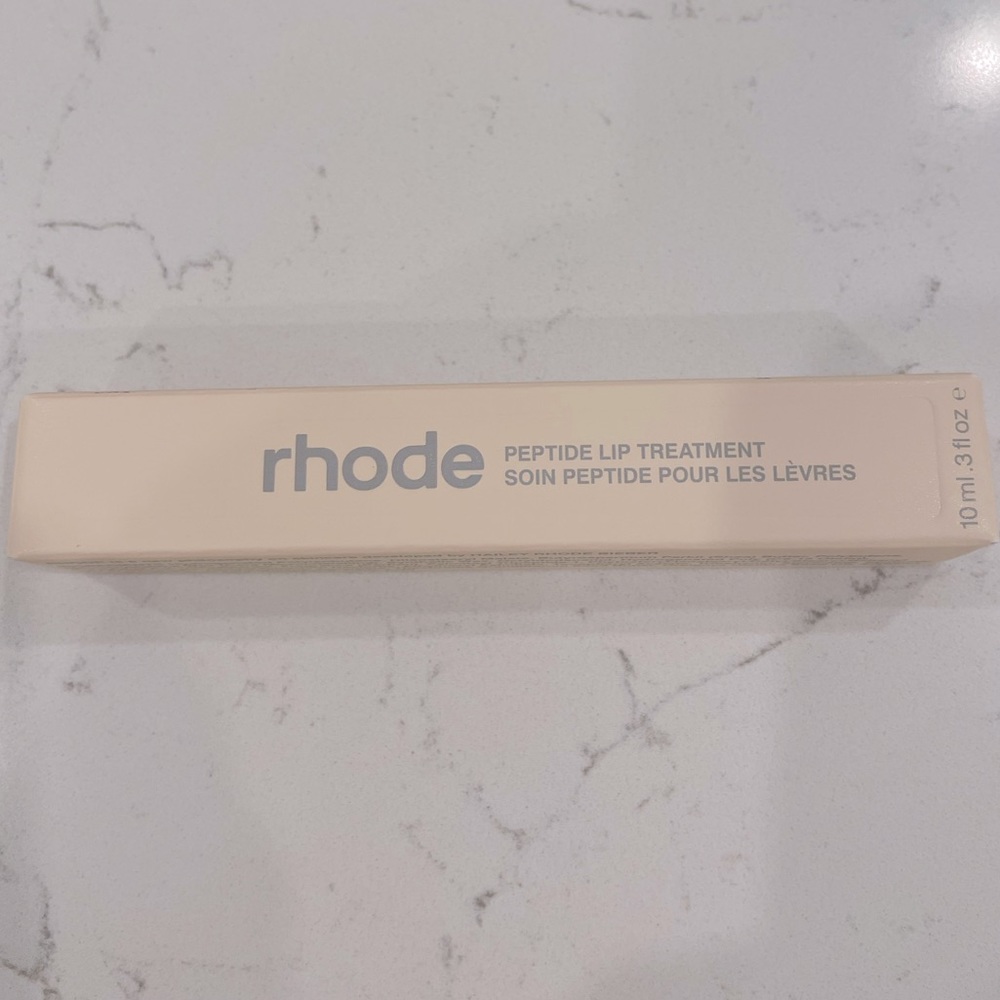 Rhode peptide lip treatment, salted caramel, brand new